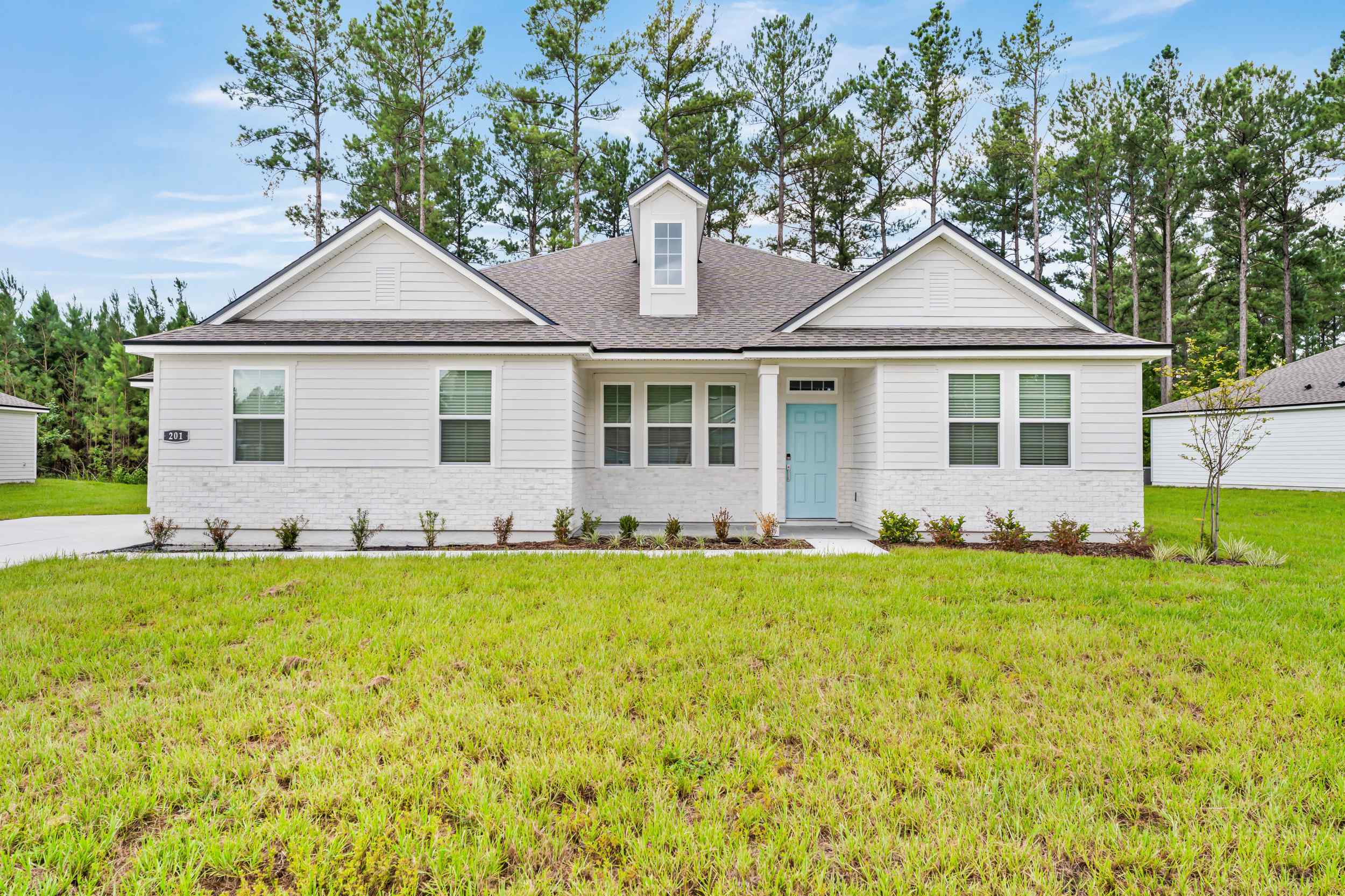 Dogwood Plan Lot 581 Front Exterior at NorthShore in Kingsland