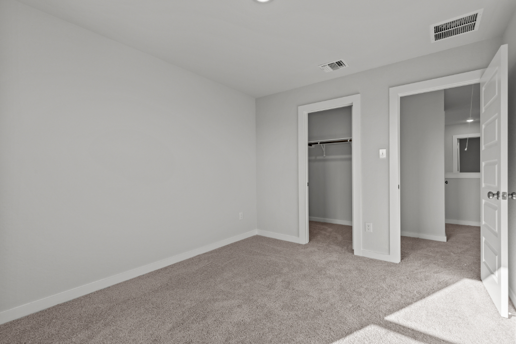 A room with white walls.