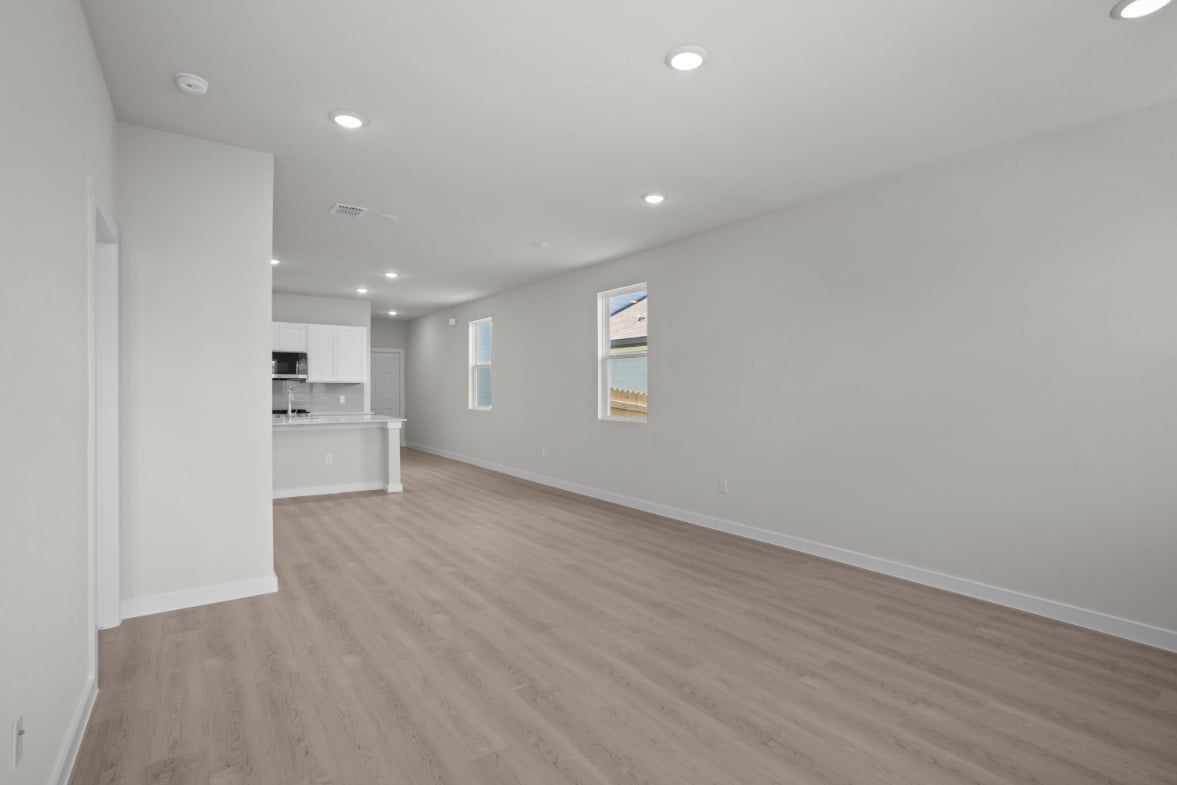 A large empty room.
